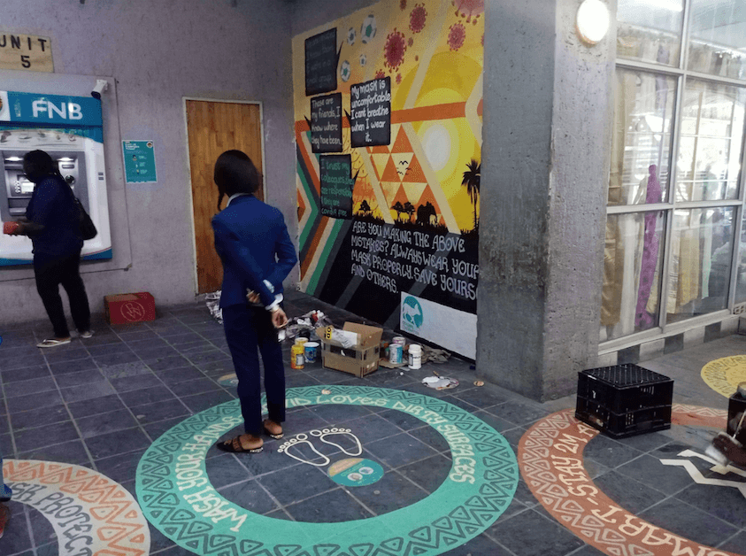 Circle nudges and a new mural